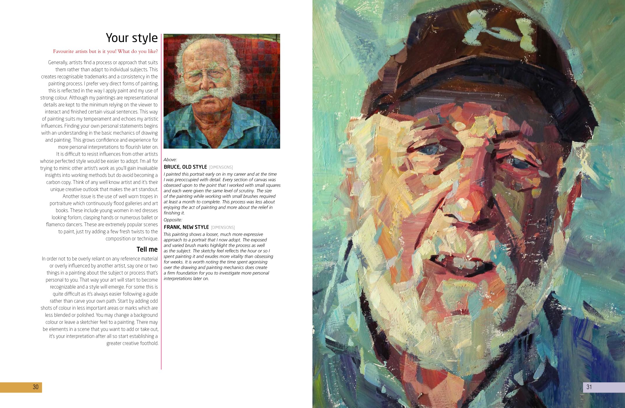 Painting Portraits in Acrylics: A Practical Guide to Contemporary Portraiture