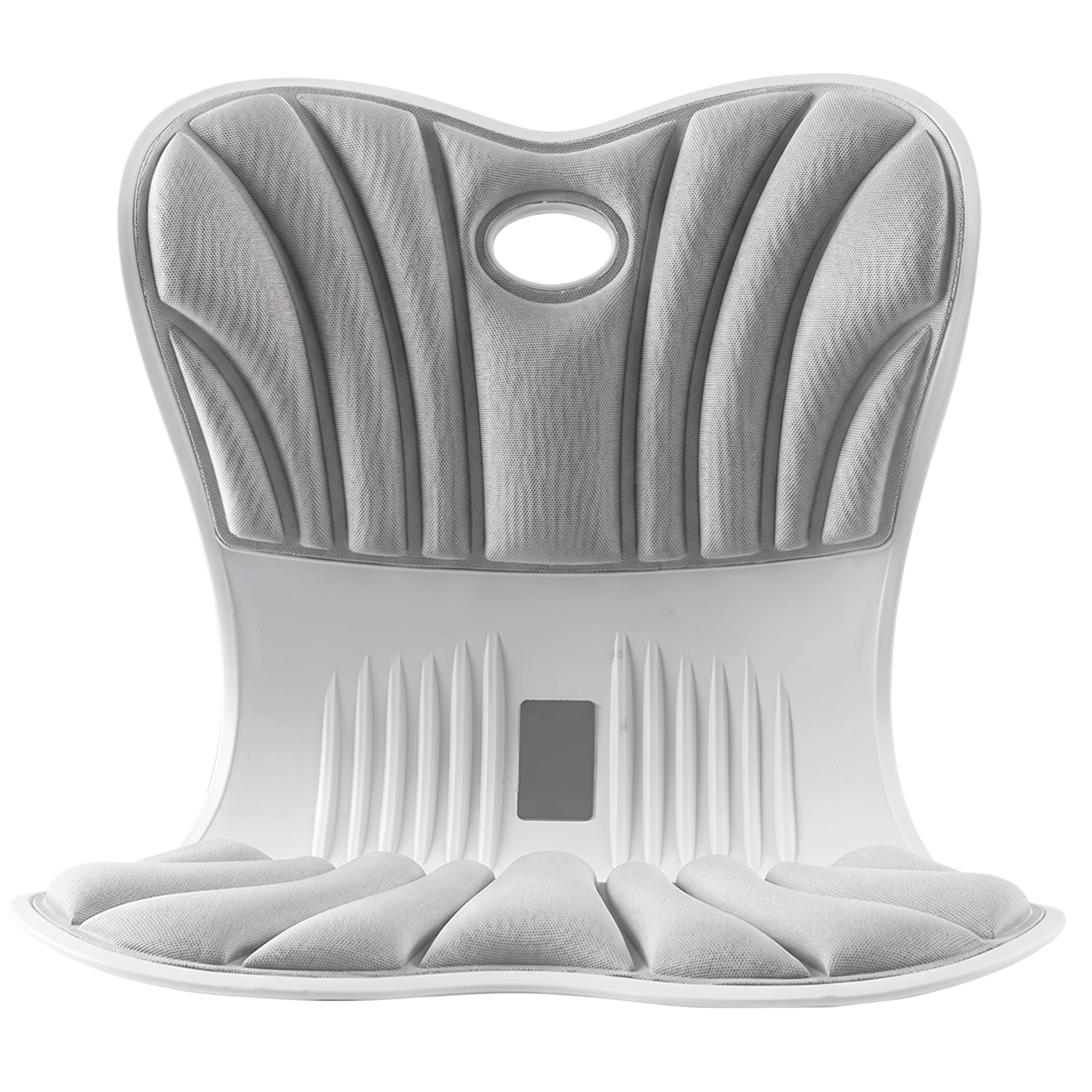 Yeaxxsqy Back Support for Chair, Oversized Chair Lumbar Support Cushion for Office, High-Density Memory Foam, Gray, 18.27x14.80x14.02 Inches