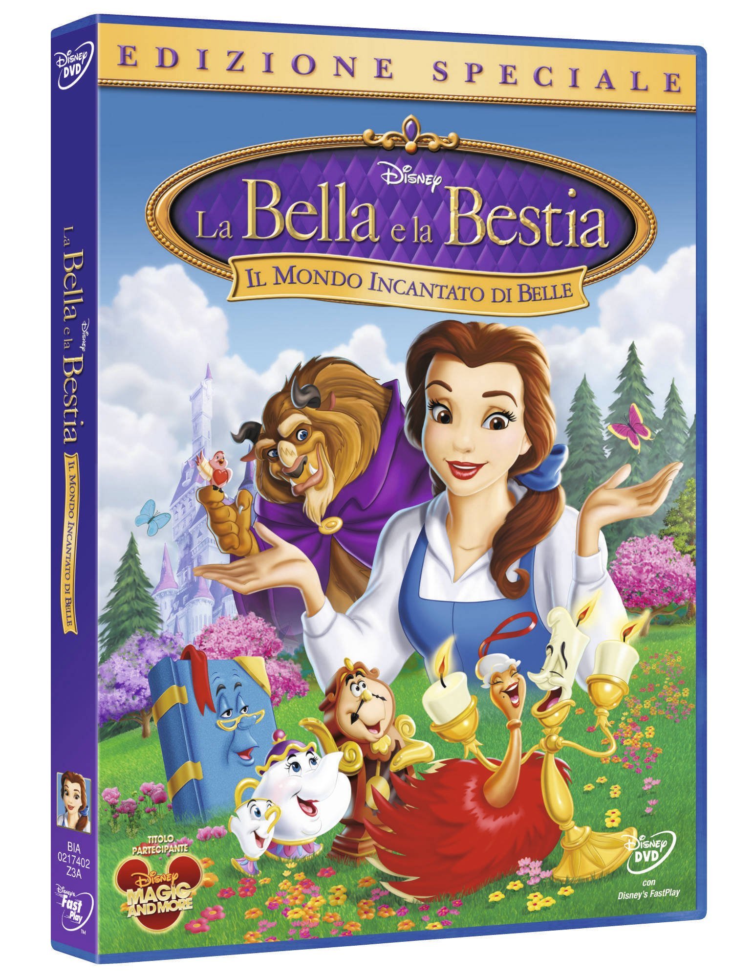 La Bella E La Bestia - Il Mondo Incantato Di Belle [Italian Edition] [DVD]
