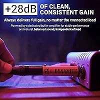 Vista 3 de sE Electronics DM1 Dynamite - Preamplificador de micrófono en línea ultradelgado para cinta y micrófonos dinámicos, preamplificador de micrófono