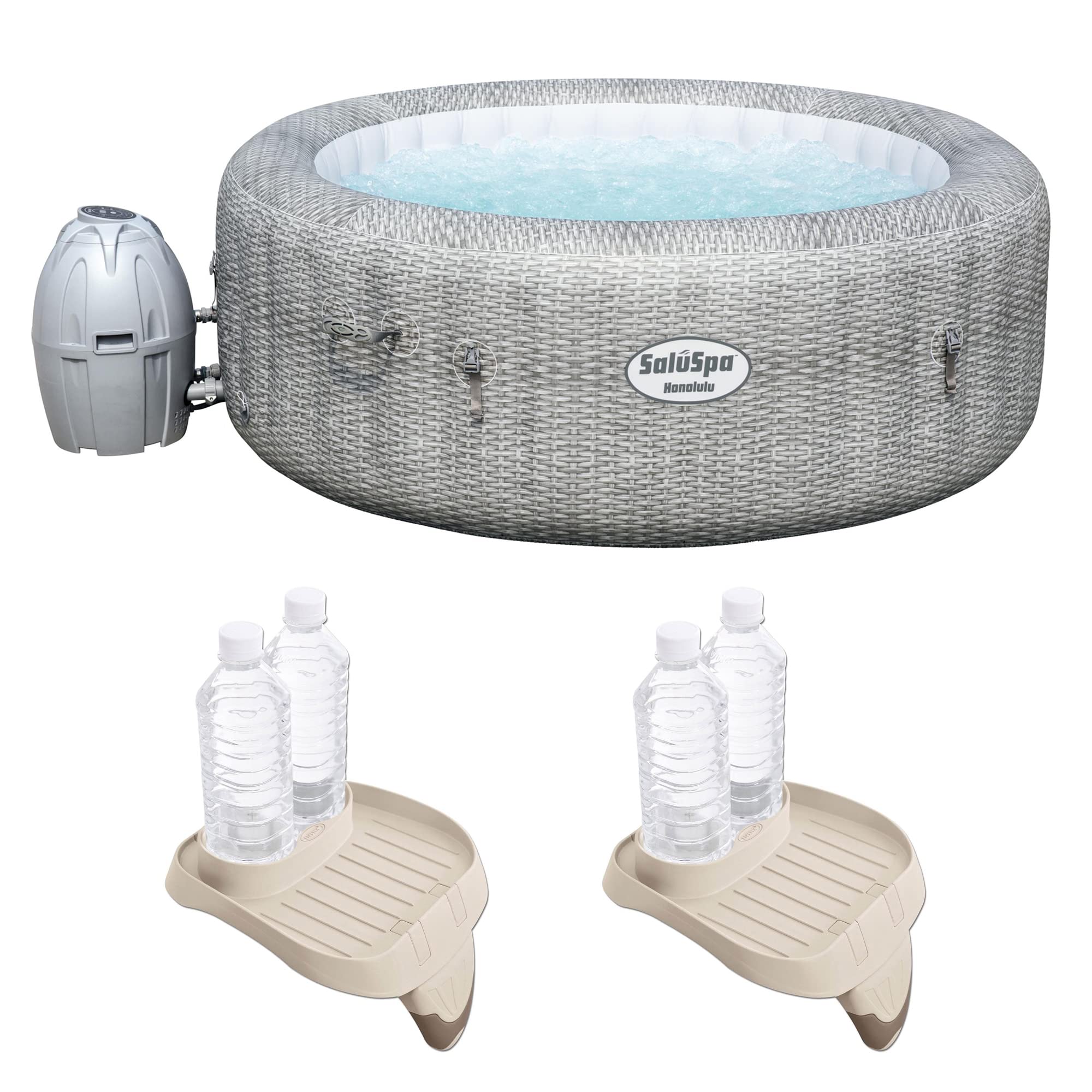 Buy Bestway SaluSpa AirJet Honolulu 6 Person Inflatable Portable Hot