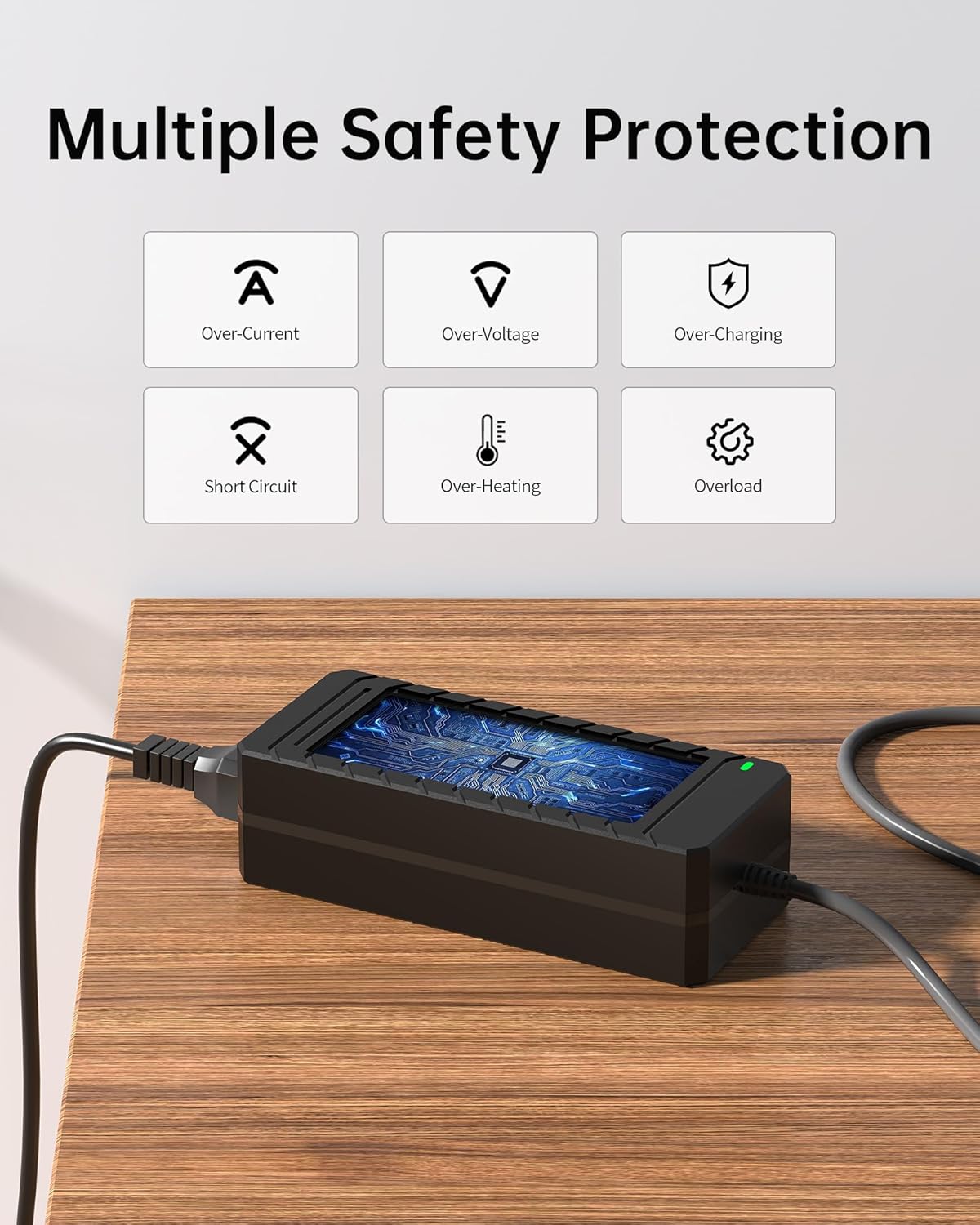 VHBW 10FT Starlink Power Supply Compatible with Starlink Gen3 & Mini – 57V 3.42A AC to DC Adapter, Replacement Power Cord for Starlink Gen3 Charger