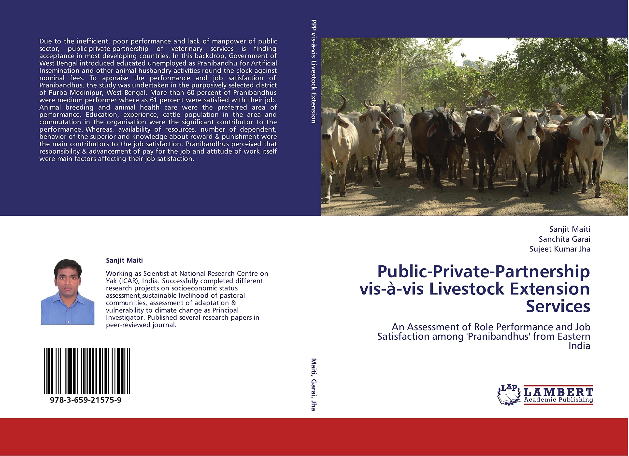 Public-Private-Partnership VIS-A-VIS Livestock Extension Services