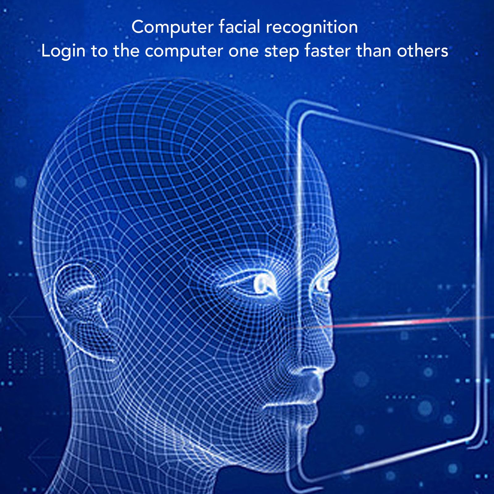 PUSOKEI Cámara Web de 1080P con Micrófono, Enfoque Automático y Reconocimiento Facial, Cámara Web de Video con Clip para Computadora Portátil de Escritorio de 2MP para WindowsHello