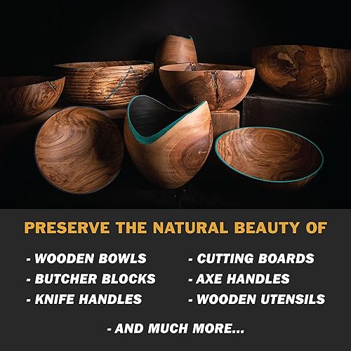 Miniatura 3 de WALRUS OIL - Aceite para tabla de cortar y aceite de madera para bloque de carnicero, botella de 8 onzas - Paquete de 2