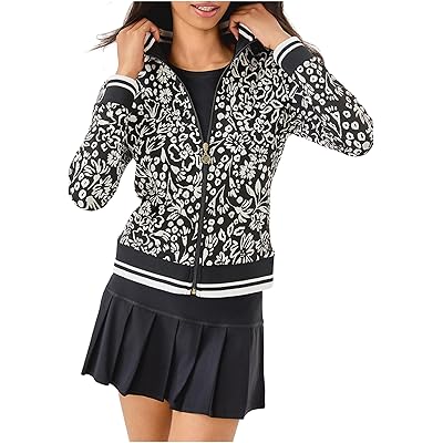 Lilly Pulitzer Regate Jacket Upf 50 noir purrfect pounce