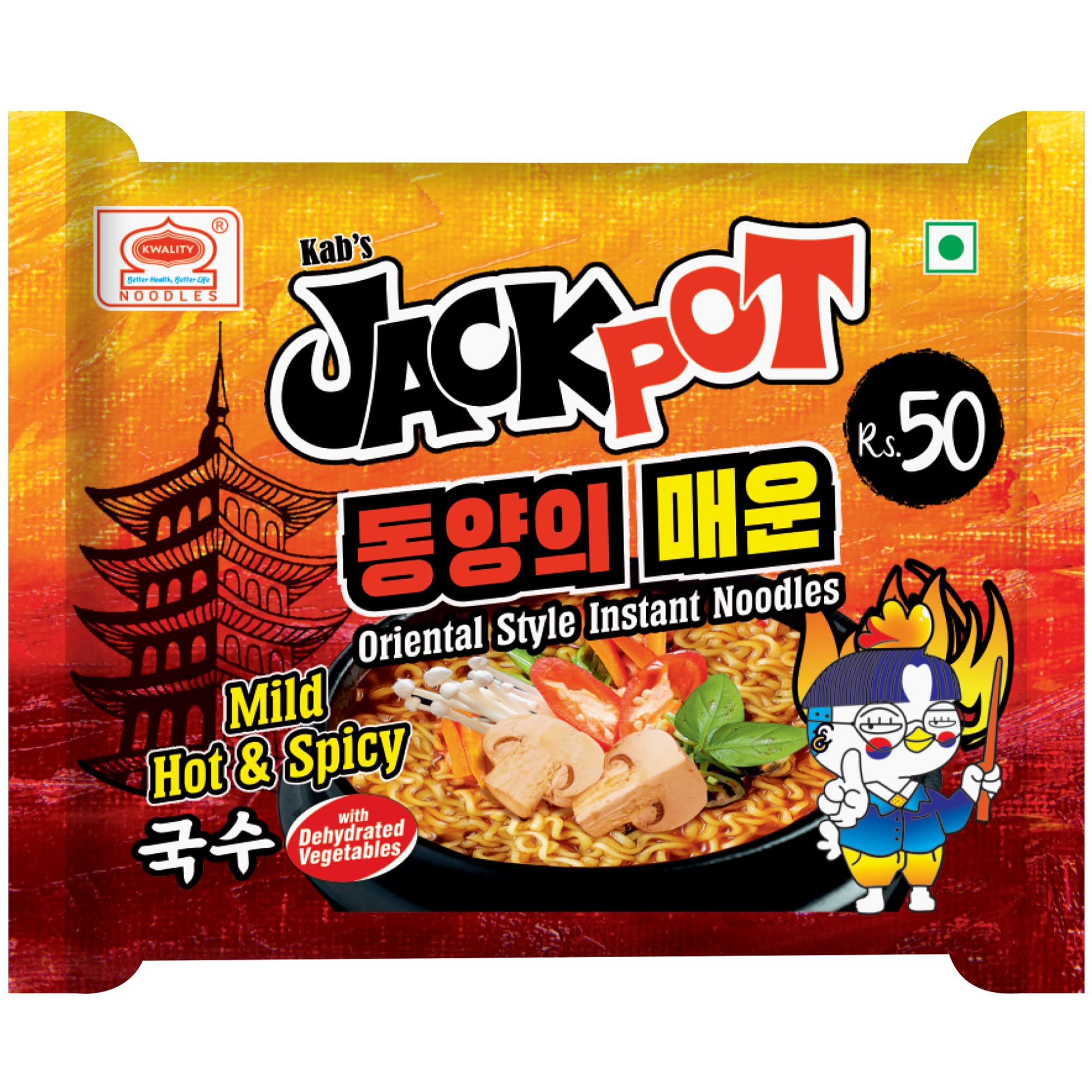 Kab's Jackpot Oriental Style Instant Noodles 100gms