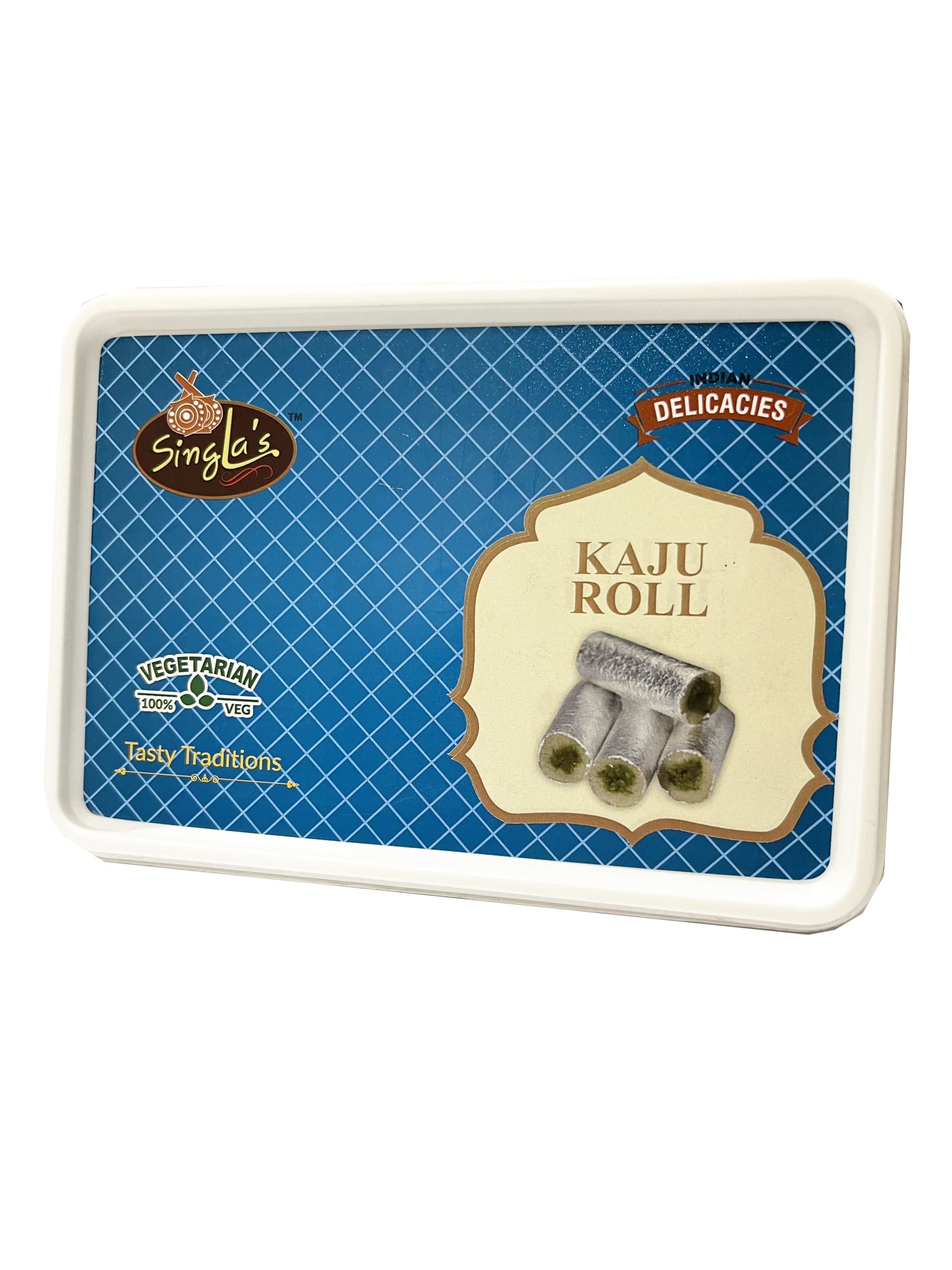 Singla Sweets Kaju Roll 200g Delicious Sweet Indian Mithai (B09QMLPZ9H) Amazon Price History, Amazon Price Tracker