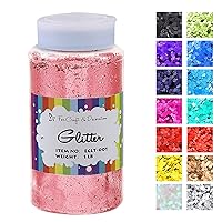 Vista 50 de Craft and Party, botella de una libra de purpurina para manualidades y decoración (borgoña)