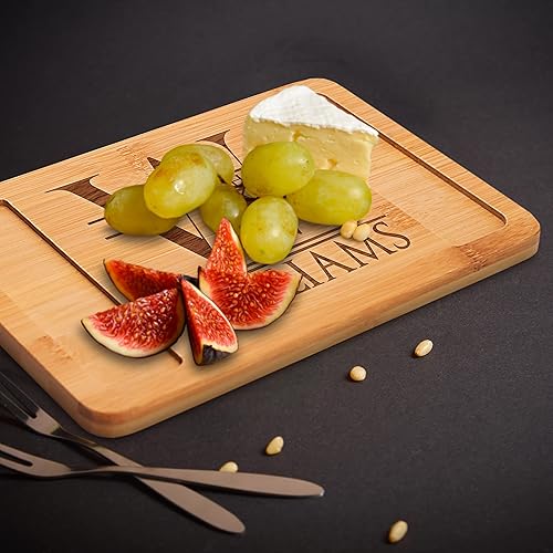 Miniatura 3 de Elegante regalo de boda, tabla de charcutería personalizada con 12 diseños elegantes, regalo de inauguración de la casa para el nuevo hogar, tabla