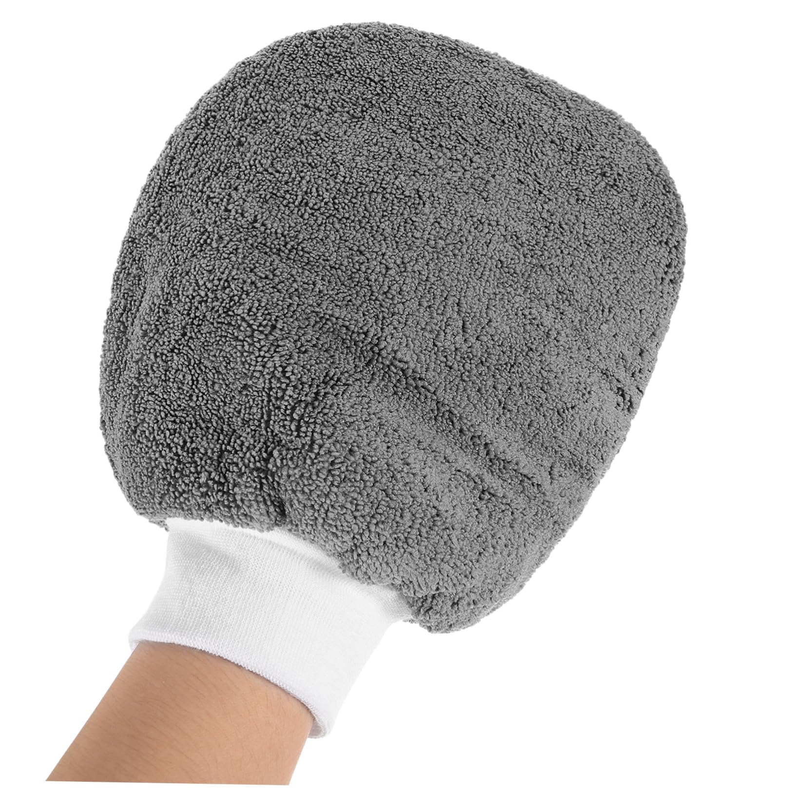 Amosfun 5 Series Guantes De Lavado De Microfibra Gruesos Y Redondeados para Limpieza De Automóviles Absorbente para Detalles Y Acabados 2 Piezas X 5