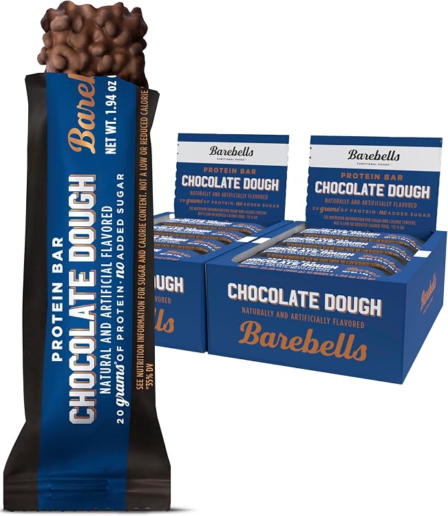 Barebells Protein Bars Chocolate Dough 12 Count Pack Of 2 | Desertcart ...