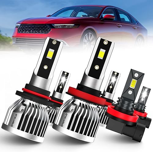 SPBRTBUB Bombillas LED para faros delanteros, compatibles con (1999-2003) Ford F-150, bombillas LED 9007HB5 de haz altobajo + bombillas LED