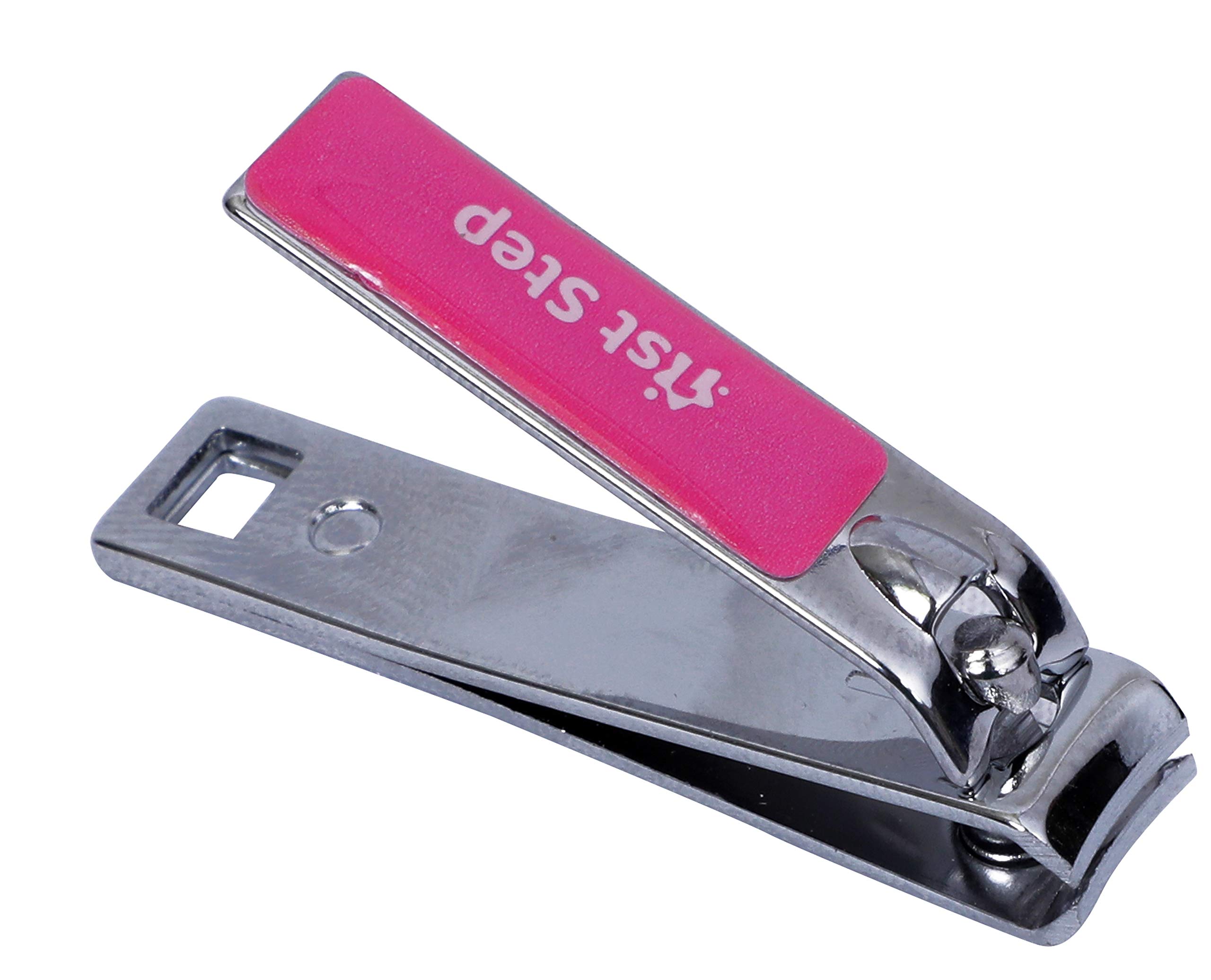 1st Step Baby Nail Clipper Easy Grip (Pink)-picture-14
