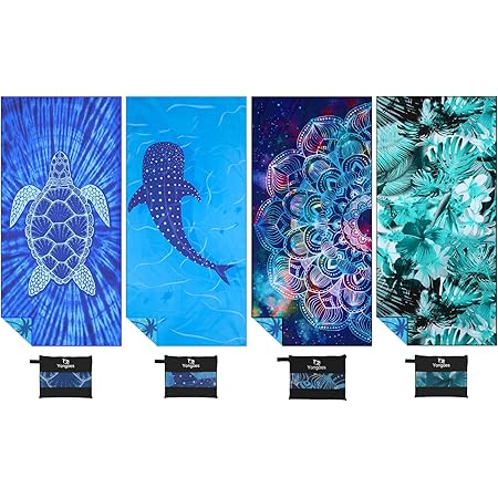 Videos About What Is Microfiber Lightweight Thin Beach Towel Sand Free Quick Dry Super Absorbent Compact Oversized Large Towels For Swimming