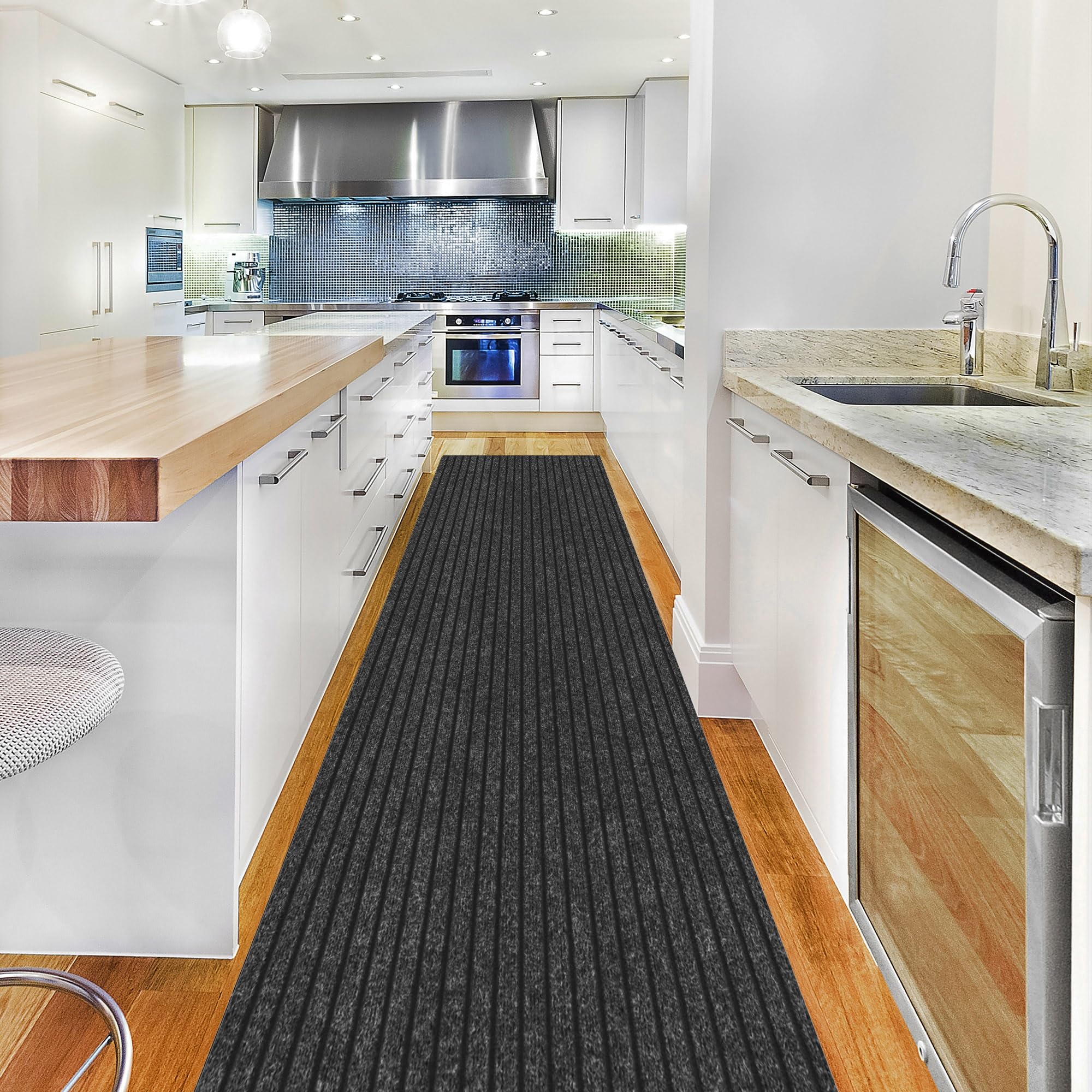 Ottomanson 2x16 Hallway Runner Rug – Non-Slip Indoor Outdoor Door Mat — Amazon image 12