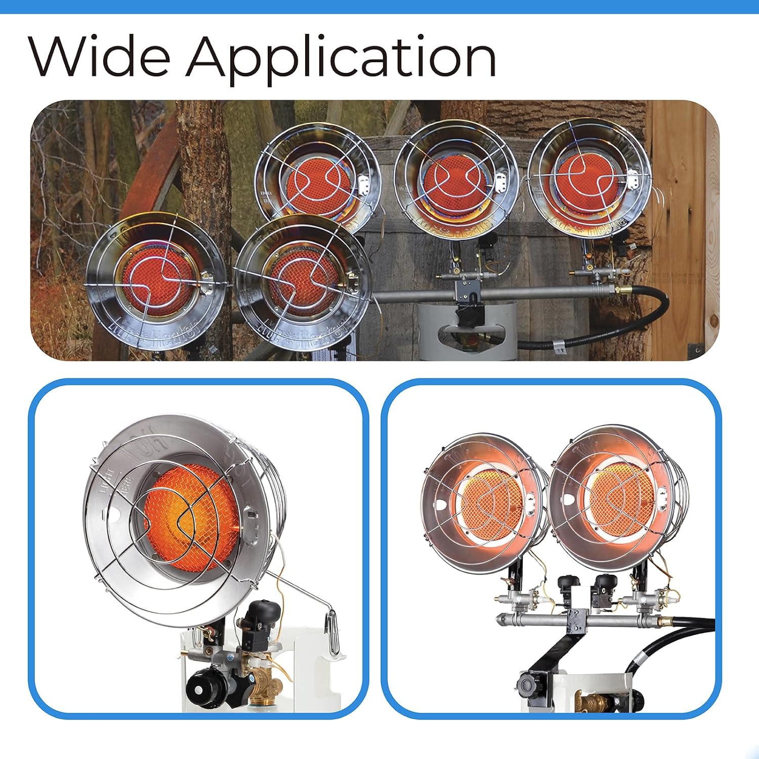 F237314 Propane Heater Regulator Compatible with Mr. Heater Tank Top Regulator, Propane Heater Parts for SunRite Tank Top Heater Regulator, Adjustable Tilt Head Regulator for Double Tank Top Heater