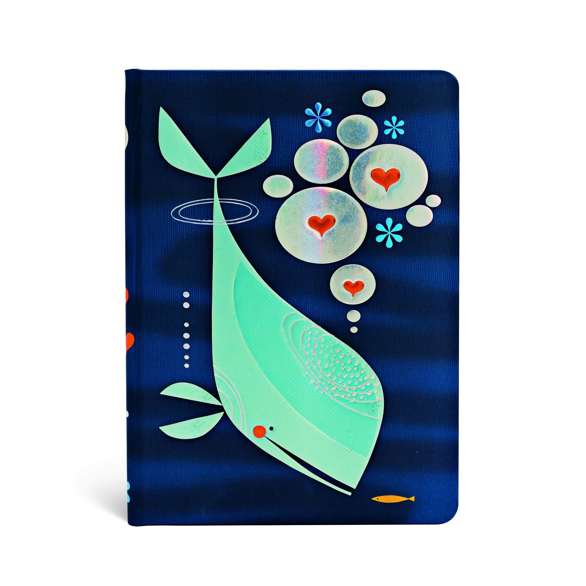 Whale and Friend Lined Hardcover Journal: Lined Midi (Tracy Walker's Animal Friends)