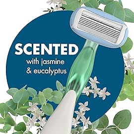 BIC Soleil Escape Women\'s Disposable Razors Variety Holiday Gift Set, Scented Razor Handles, 7 Razors, Self Care Gifts for Women