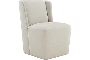 KISLOT Modern Dining Chair with Casters