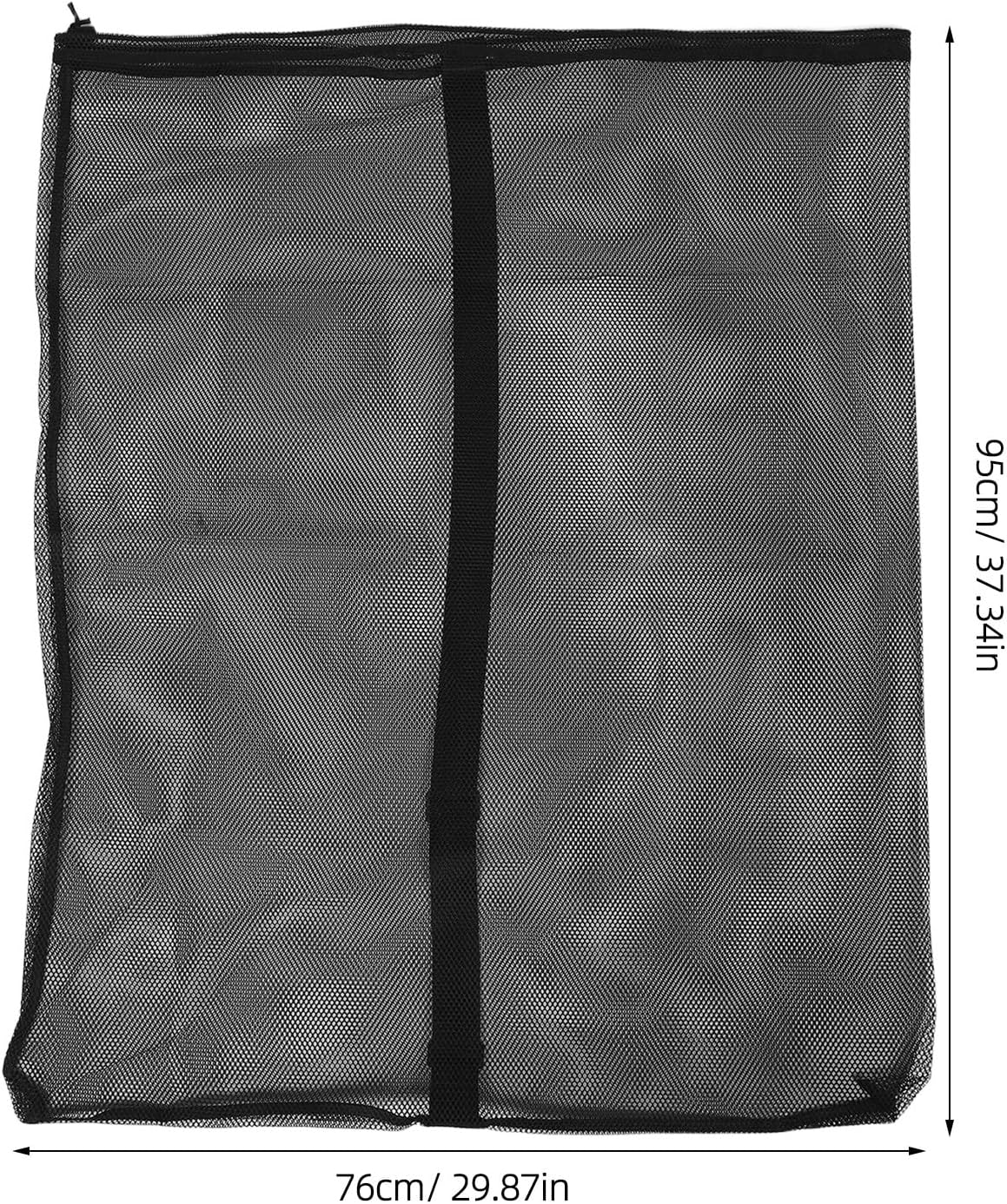 SUPVOX Mesh Football Bag: Basketball Football Volleyball Carry Bag For Training Games & Outdoor Activities - Mesh Ball Storage Pouch