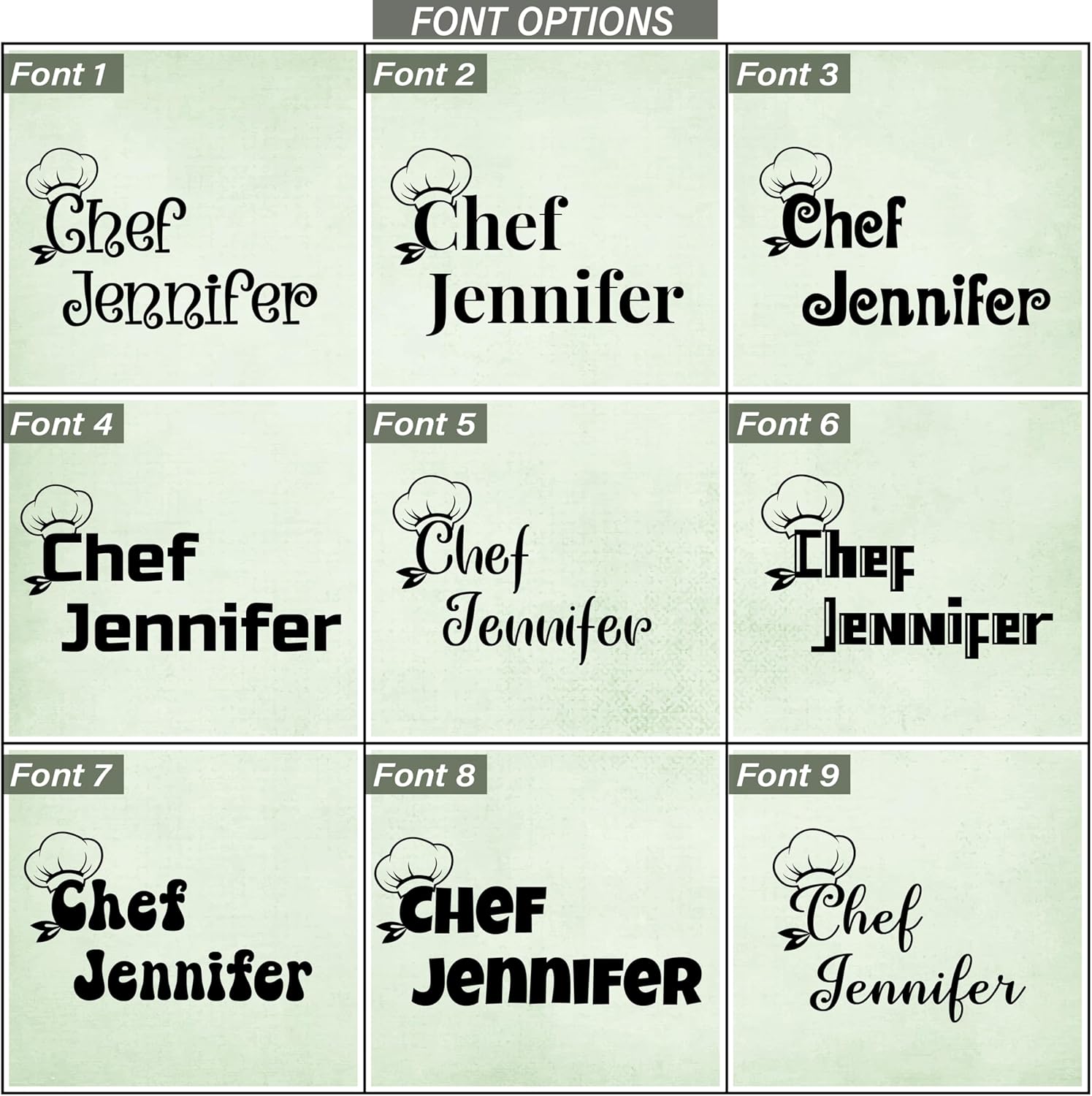 Custom Aprons for Women and Men, Personalized Chef Apron, Personalized Kitchen Apron with Pockets, Grilling & Cooking Aprons, Delantales de Cocina para Mujer, Gifts for Chefs - Image 5