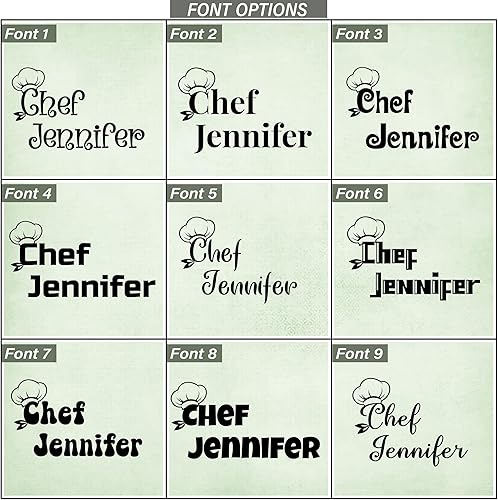 Miniatura 5 de Delantales Personalizados para Mujer y Hombre, Delantal de Chef Personalizado, Delantal de Cocina Personalizado con Bolsillos, Delantales para Asar