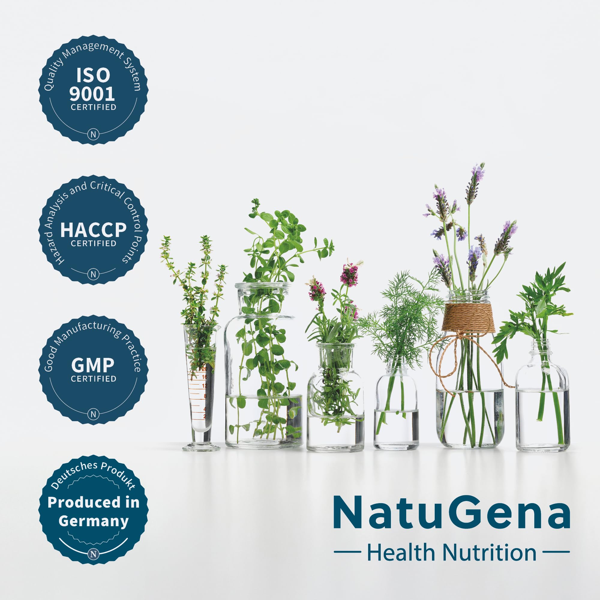 NatuGena BactoGena AA-D – 5 Stämme Bakterien-Mischung | 45 Kapseln