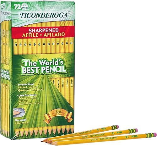 Miniatura 3 de Ticonderoga Paquete de lápices de madera (72 unidades + 12 unidades)