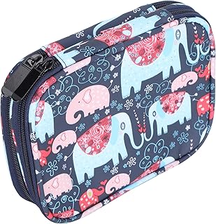 Crochet Bag Packet Storage Bag Zipper Oxford Cloth Environmental 600D Oxford Cloth Woven Storage Bag Storage Pouch Crochet Purse Storage Sack Storage Case Storage Tote Knitting