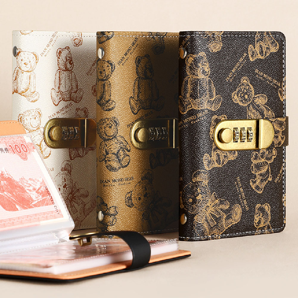 duffy❦＊くまちゃん＊100日貯金BOX Amazon.co.jp: SensaBliss 貯金ファイル お札 貯金箱 100 枚収納 大