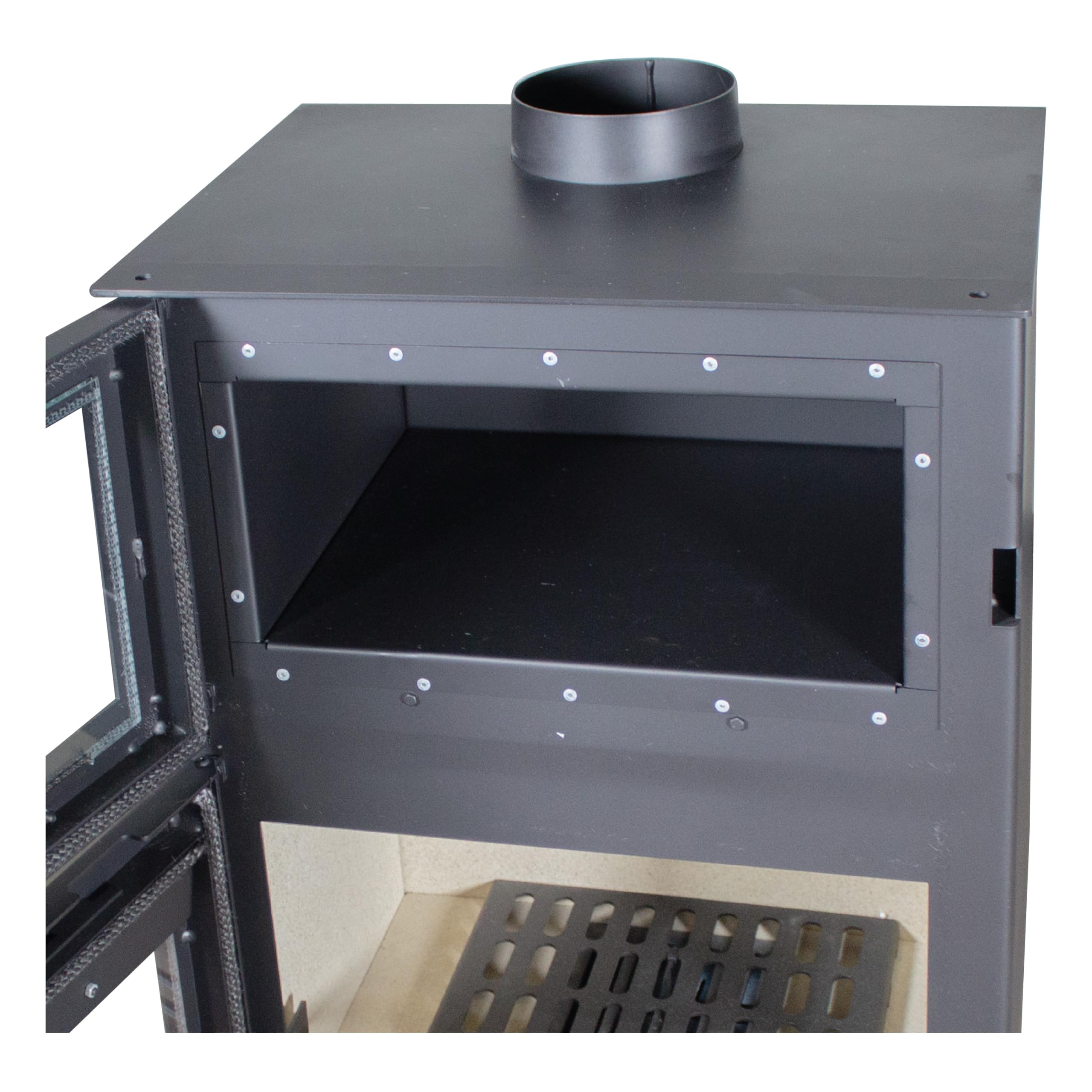 EEK A+ Kaminofen mit Backfach Verso F - 9kW