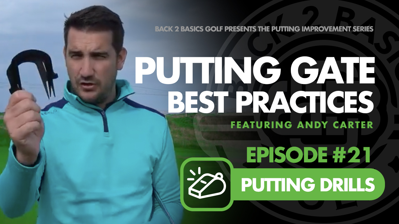 BACK 2 BASICS GOLF | Pro Path Golf Putting Alignment Mirror
