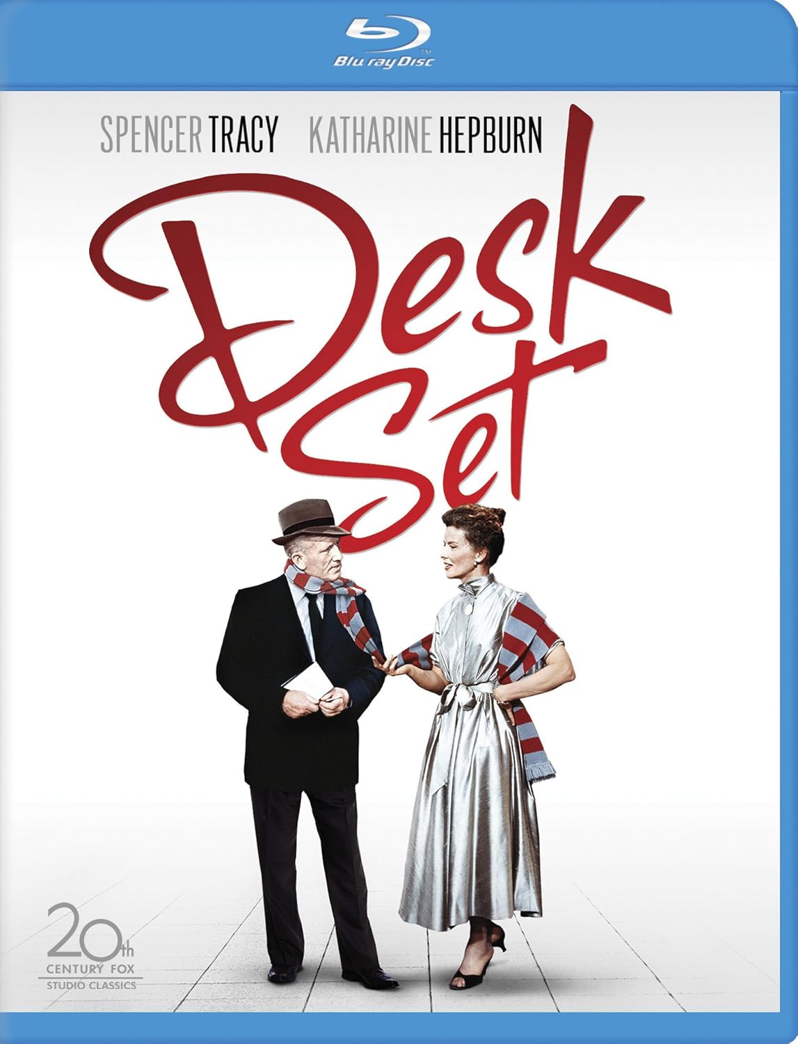 Desk Set [Bluray] Katharine Hepburn, Spencer Tracy, Gig Young, Joan Blondell
