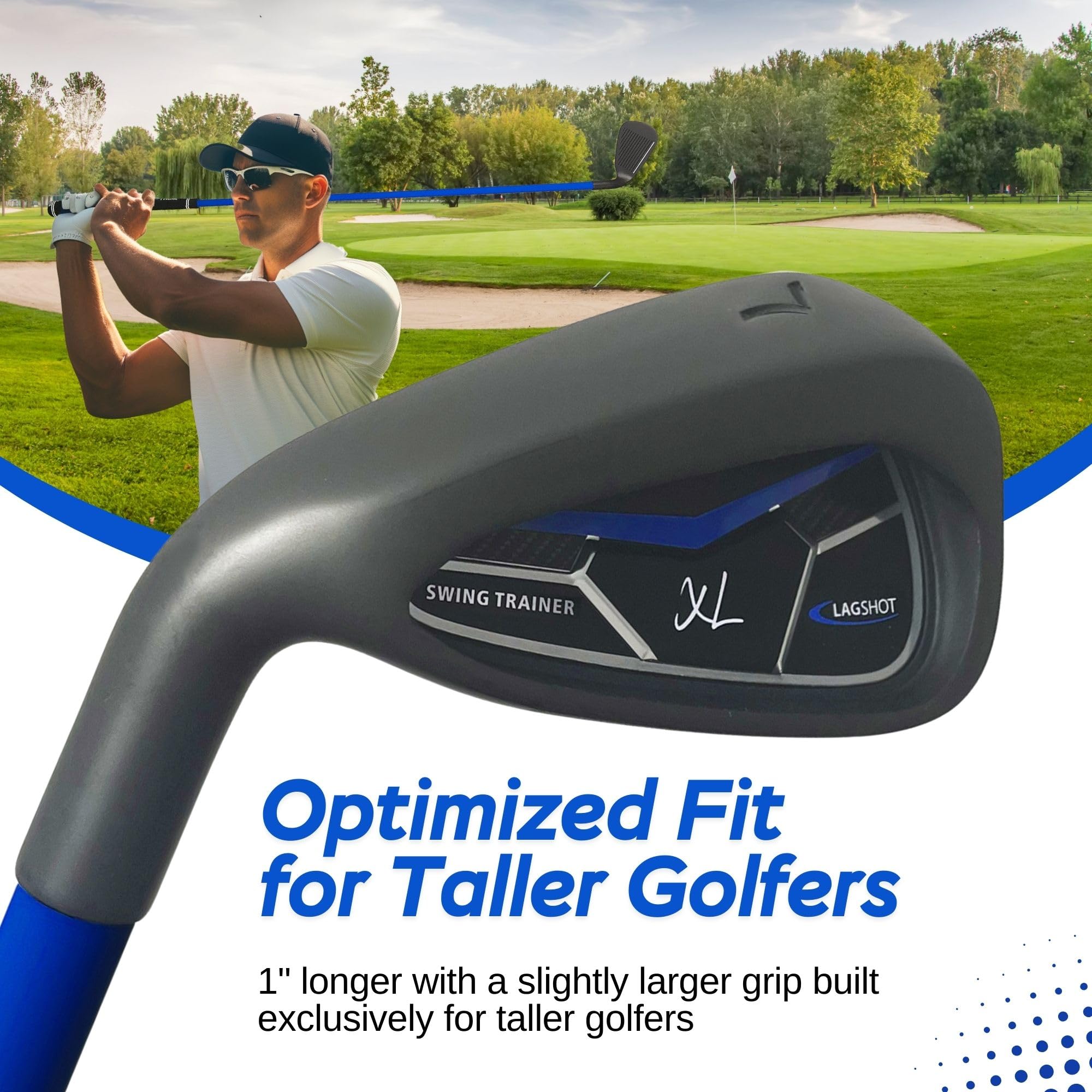 Amazon | Lag Shot Golf XL 7 アイアン スイング トレーナー ロング