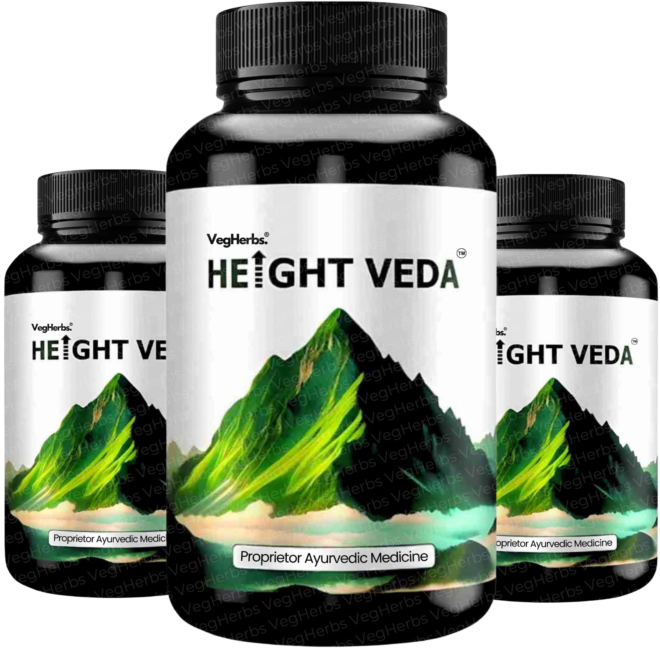 Original Height Veda 30 Capsules | Supreme Formula Aurvedic Powder 30 Capsules (Pack of 3)-image-32