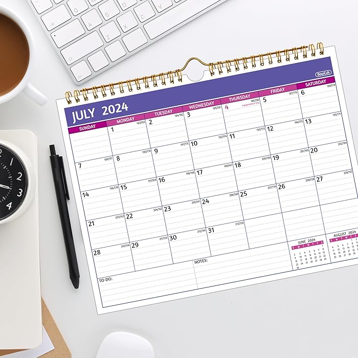 Wall Calendar 20242025 2 Year Calendar 20242025, 11 X