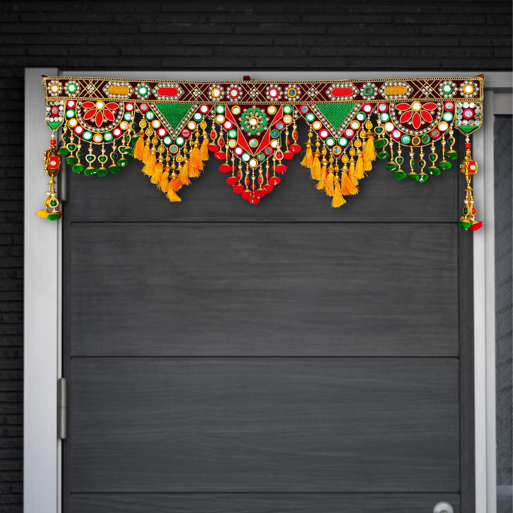 REPTUM DECOR Handicraft Handmade Door Hanging/Bandarwal/Essential Festive Toran for Door-3 FEET (B0BZHMM7T3) Amazon Price History, Amazon Price Tracker