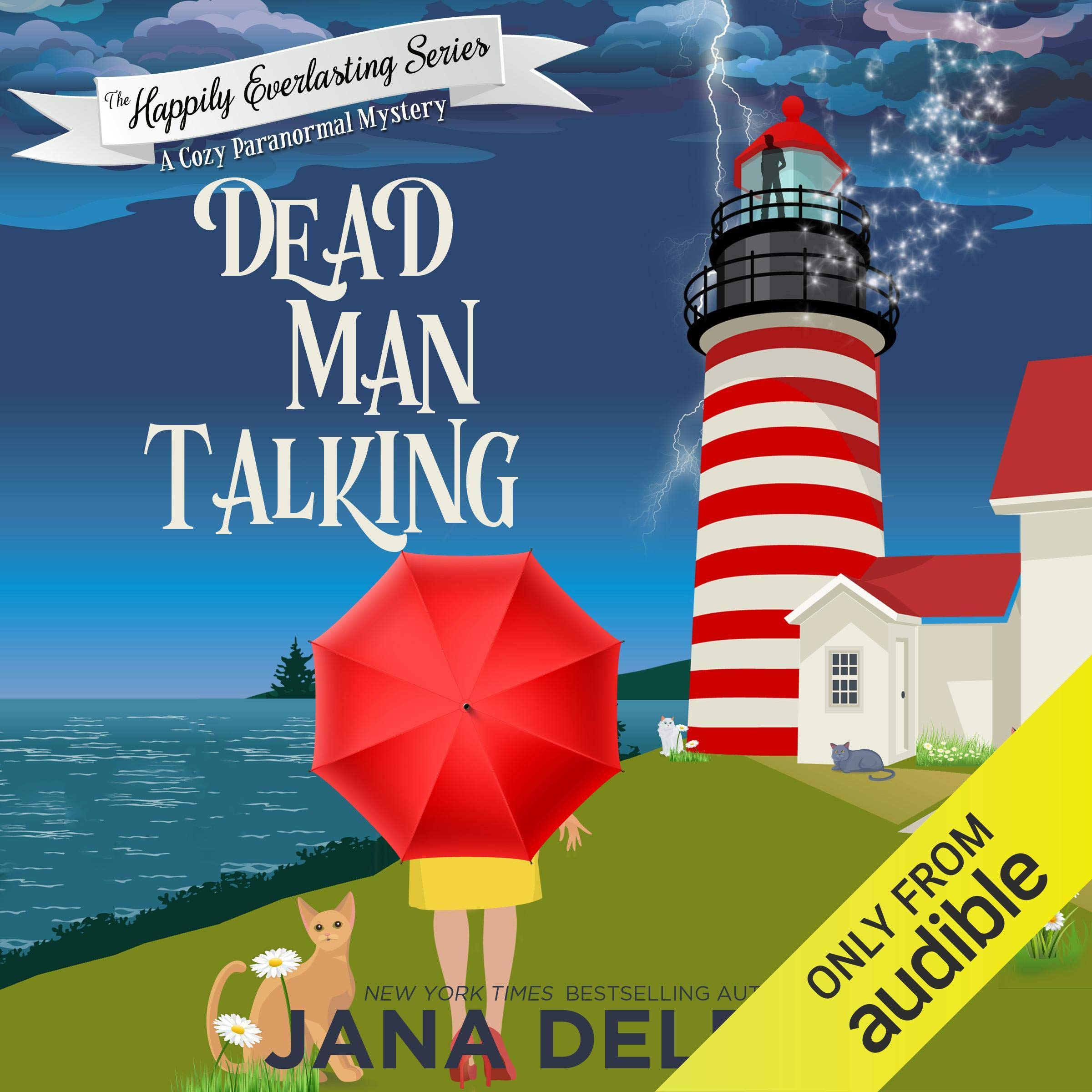 Cover art for Dead Man Talking: A Cozy Paranormal Mystery