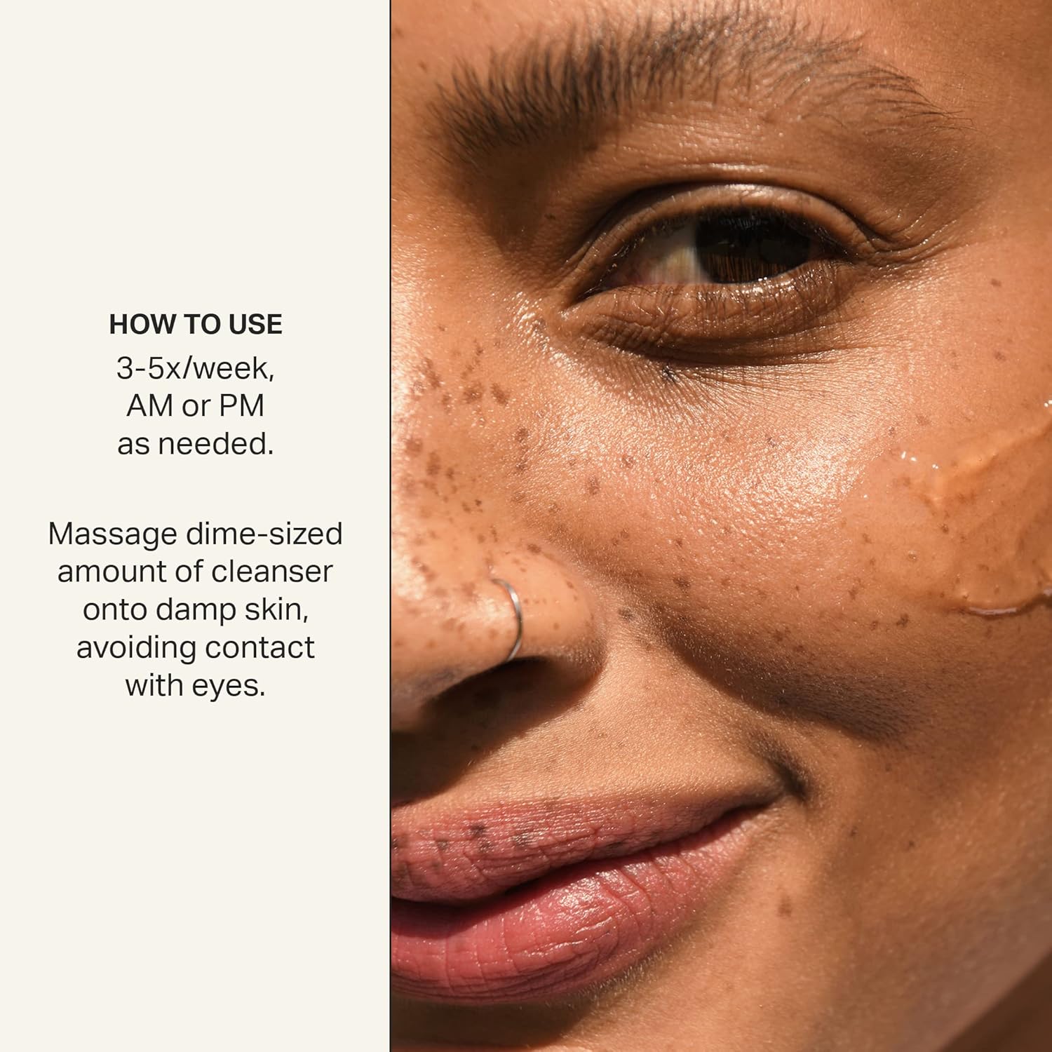 Cocokind AHA Jelly Cleanser, Gentle Face Wash and AHA BHA Cleanser with Hyaluronic Acid, Exfoliating Face Wash for Oily Skin - Image 3