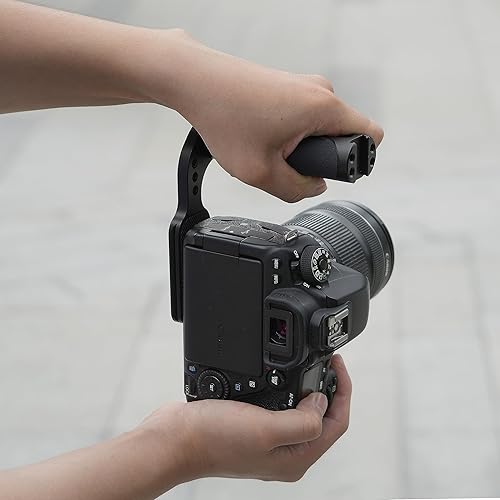 Miniatura 9 de Fotga Soporte estabilizador de agarre lateral universal + placa de trípode Arca Swiss para cámara Canon Nikon Sony DSLR sin espejo R8 R50 R100 R10