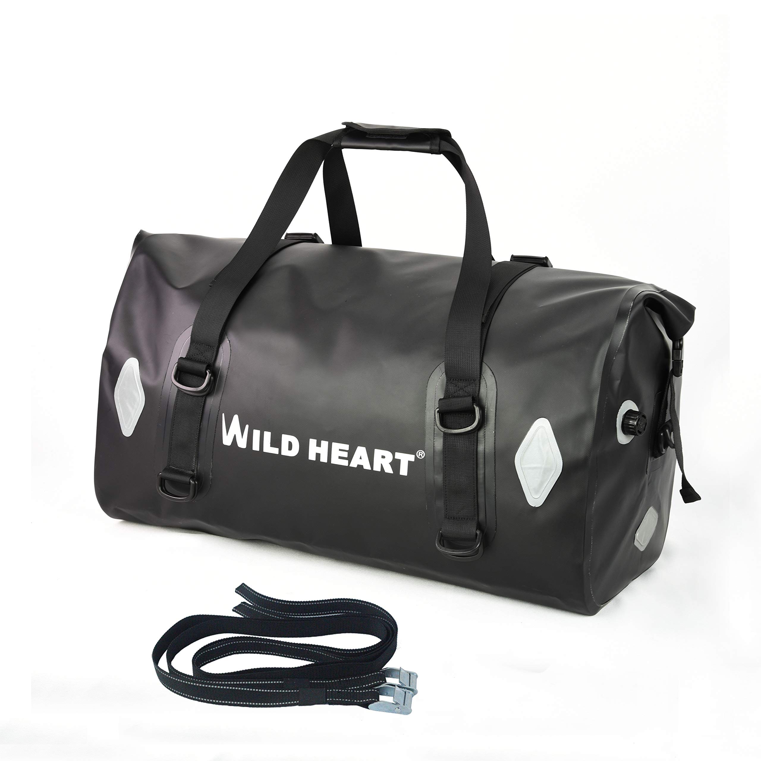 WILD HEART 55L 66L 77L Sac de Moto Sac de Sport pour Voyage, Moto, Cyclisme, Randonnée, Camping