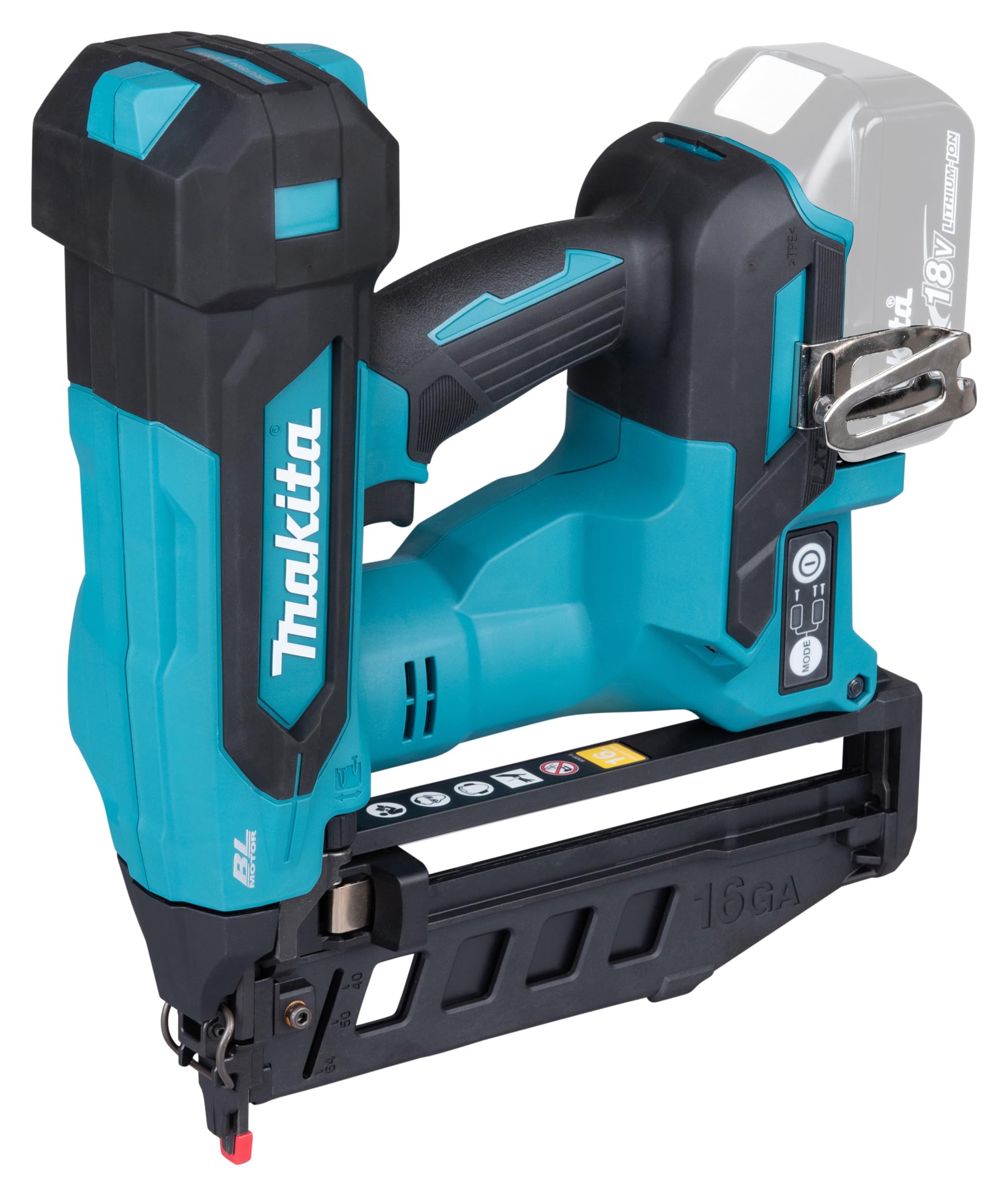 Makita DBN601Z, cloueuse sans fil, 18V, 3500 tr/min