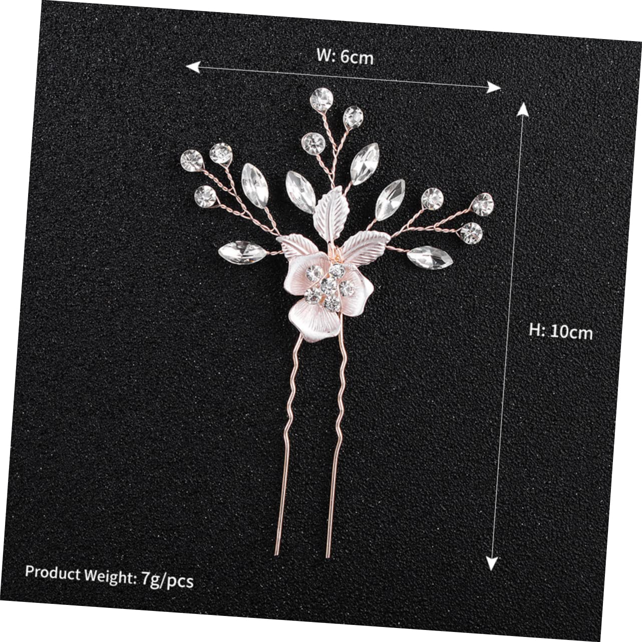 Healeved Lot De 3 Accessoires Pour Cheveux De Mariage Pinces À Cheveux Épingles À Cheveux Peignes Pour Enterrement De Vie De Jeune Fille