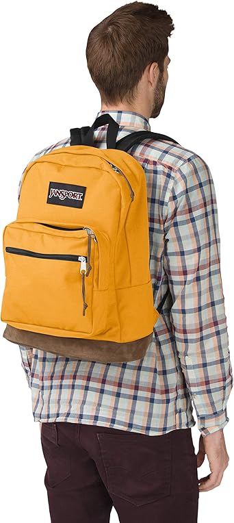 yellow jansport backpack amazon