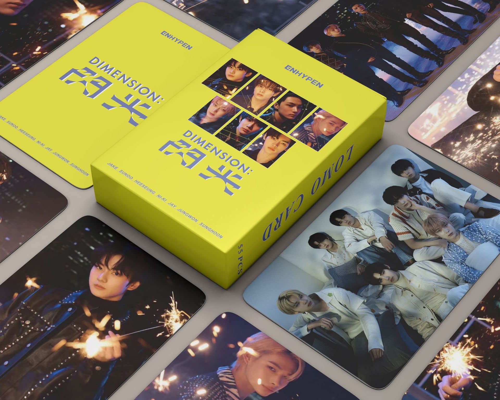 Enhypen 55 pcs Lomo Cards Collections 'ENGENE' Album Photo Cards