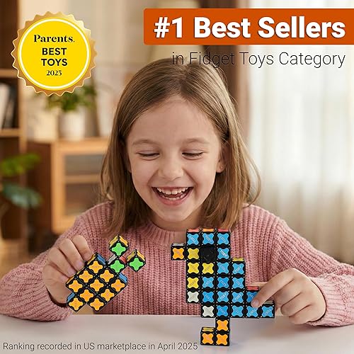 Miniatura 2 de TOSY Cubo magnético 3x3 – 30 bloques, 240 imanes, regalos de cumpleaños de Pascua para niños, multiuso: bloques de construcción creativos, spinner