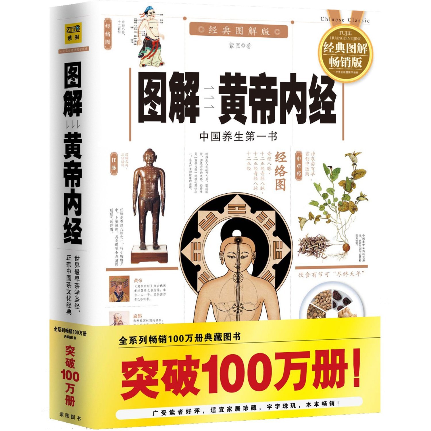 Illustrated the Yellow Emperor's Classics of Internal Medicine - Classic Edition in Illustration (Chinese Edition)      Paperback – March 1, 2012