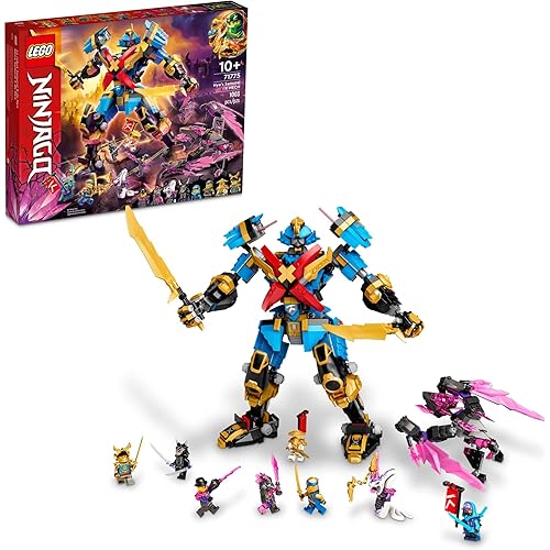 LEGO NINJAGO NYA’s Samurai X MECH 71775 Ninja Building Toy Set for Boys, Girls, and Kids Ages 10+ (1,003 Pieces)