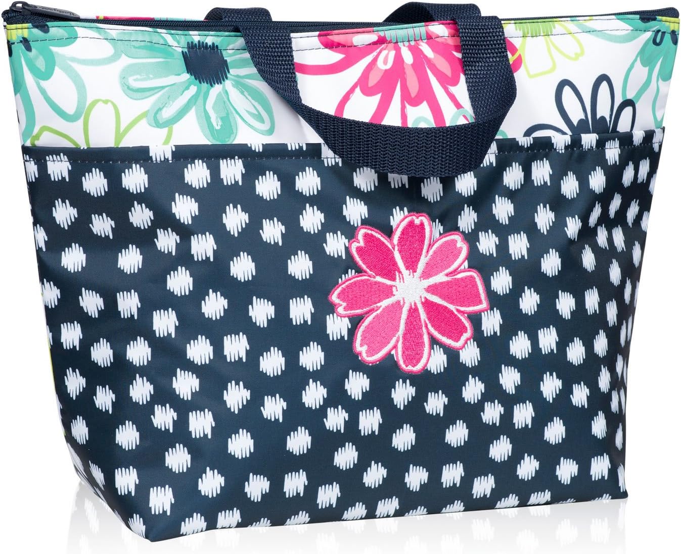 Thirty One Thermal Tote in Loopsy Daisy - No Monogram - 3000